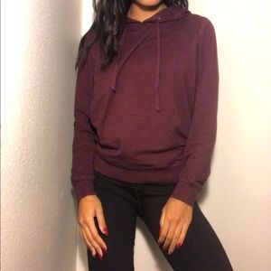 Burgundy Hoodie